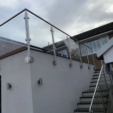 China Mordern Exterior Handlauf Baluster Laminated Deck Balkon Glasgeländer Design Hersteller