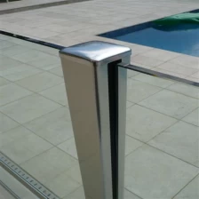 الصين Outdoor frameless aluminum railing and fittings for pool fence الصانع