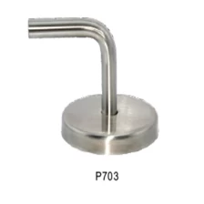 China P703 inox wall mount handrail brackets for square tubing and pipe handrail manufacturer