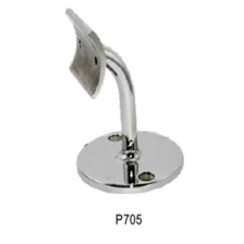 China P705 wall mount stainless steel handrail brackets to suit round tubing or pipe handrail manufacturer