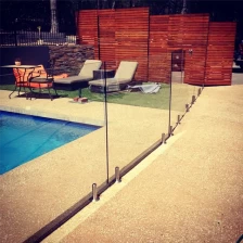 الصين Round base plate stainless steel spigot for frameless glass fence الصانع
