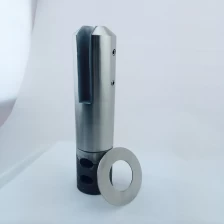 China Round core drill spigot for pool fence and balcony glass railing design fabricante