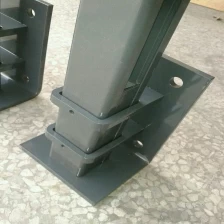 Chine Side monté poteau en aluminium carré pour balcon fabricant