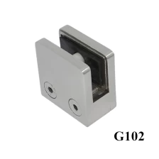 China Square D Glasklemm für Outdoor-Glasbrüstung G102 Hersteller