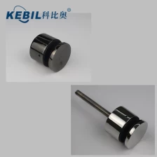 China Trilhos de vidro preto ajustável do suporte M8 inoxidável do parafuso fabricante