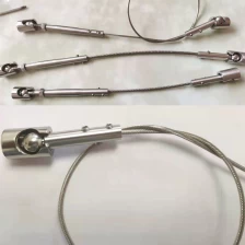 China Edelstahl 360 Grad einstellbar hageres Kabel Hersteller