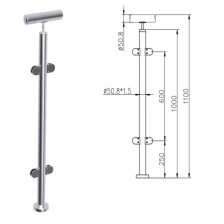 China Stainless Steel Balustrade Handrail Post China manufacturer manufacturer