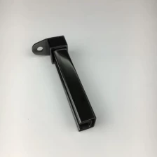 porcelana Acero inoxidable Electroplated acabado negro Capping Rail para balaustrada de vidrio fabricante
