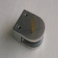 Chine Collier de serrage en acier inoxydable à montage en surface type rond G105 pour verre de 1/2 pouce fabricant