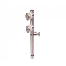 China Stainless Steel Floor Lock for 1/2″in. Thick Frameless Glass Railing manufacturer