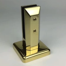 China Edelstahl Gold Farbe Glas Zapfen für Schwimmbad Zaun Hersteller
