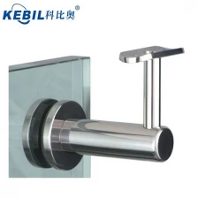 China Stainless Steel Stair Handrail Frameless Spider Tempered Glass Fittings manufacturer