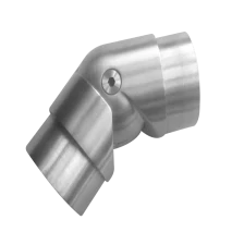 porcelana Conector de tubo ajustable de acero inoxidable para poste de pasamanos fabricante