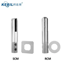 China Stainless steel core drill pool fence clamp glass railing spigot in China manufacturer