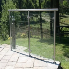Chiny Systemy balustrad szkła ze stali nierdzewnej do balkonów szklanych lub szklanych schodów producent