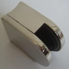 China Stainless steel glass clamp for 8-12mm glass manufacturer