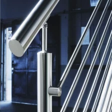 porcelana Escalera de barandilla de acero inoxidable barra transversal soporte de barra balaustrada fabricante