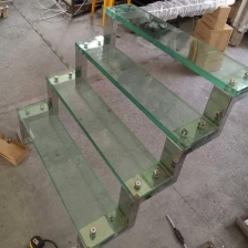 China Staircase glass tread and steps manufacturer