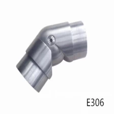 China conector do tubo de aço inoxidável ajustável, E306 fabricante