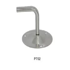 China brushed stainless steel wall mounted handrail brackets for square tubing manufacturer