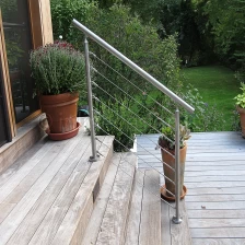 porcelana barandillas y escaleras al aire libre barandilla de balcón diseña una escalera exterior Lowes fabricante
