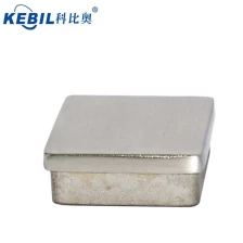 الصين cheap stainless steel polished square tube balustrade post fitting end cap LCH-211 wholesale الصانع