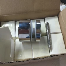 Kiina mukautetun ruostumatonta terästä pattitilanne lasi kiinnityslaitteita varten 16mm paksuus valmistaja