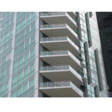 China design of  stainless steel glass balustrade system for balcony china factory manufacturer