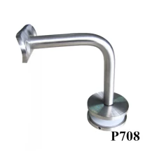 China for 38mm rail stainless steel 316 adjustable handrail bracket support manufacturer
