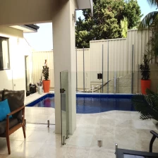 China frameless glass pool fencing 10-12mm glass manufacturer