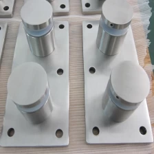 China painel de vidro acessórios de vidro suportes de montagem impasse aço inoxidável fabricante