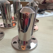 China piscina de vidro copo de aço inoxidável montagem base a torneira de esgrima fabricante