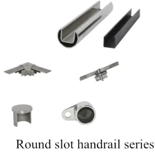 China mini top rail for glass railing handrail manufacturer