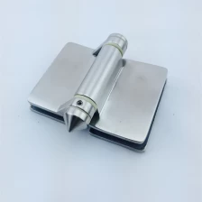 الصين mirror finish 180 degree stainless steel 316 glass to glass door hinge الصانع