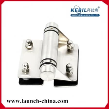 China mirror or satin polished stainless steel 316L sheet metal glass to glass hinge manufacturer