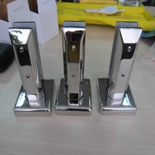 China no holes deck mount stainless steel square spigot for pool fencing or balcony railing manufacturer