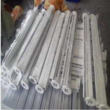 China poedercoating aluminium paal handail dek terras glazen balustrades openlucht fabrikant