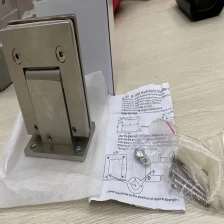 China soft closing Shower door glass hinge manufacturer