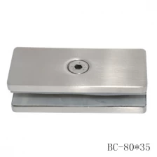 porcelana plaza abrazadera de cristal de 180 grados, pinza de cercado de cristal, vidrio montaje abrazadera fabricante
