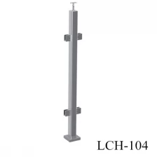 China square glass balustrade post stainless steel manufacturer
