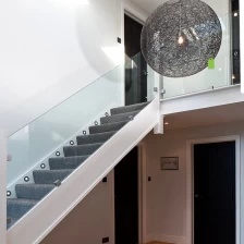الصين square glass clamp for stair glass railing الصانع