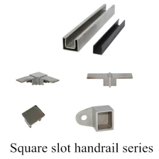 porcelana los mini accesorios ferroviarios principales cuadrados ranurados conectores de tubo fabricante