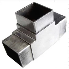 porcelana stainless steel 3 way square tube connectors 25mm fabricante