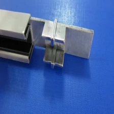 porcelana stainless steel 316 grade square slotted handrail connector fabricante