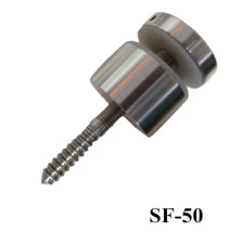 China stainless steel 50mm standoff wood fixing manufacturer