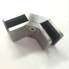 Cina acciaio inox 90 gradi morsetto di vetro angolo produttore