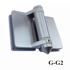 China stainless steel casting glass hinge for glass gate manufacturer