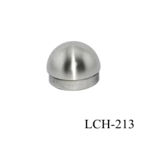 China Edelstahl Endkappe für runde Geländerpfosten LCH-213 Hersteller