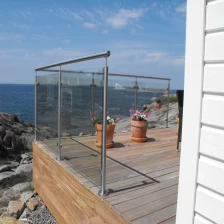 China stainless steel glass railing system for balcony manufacturer