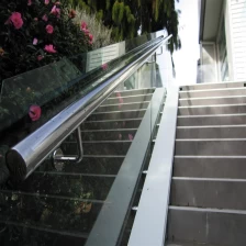 China corrimão da escada painel de vidro suporte de trilhos de vidro de aço inoxidável suportes de montagem fabricante